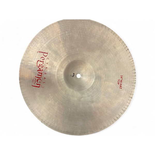 Used Pergamon 14in Desert 14" HiHat Pair Cymbal
