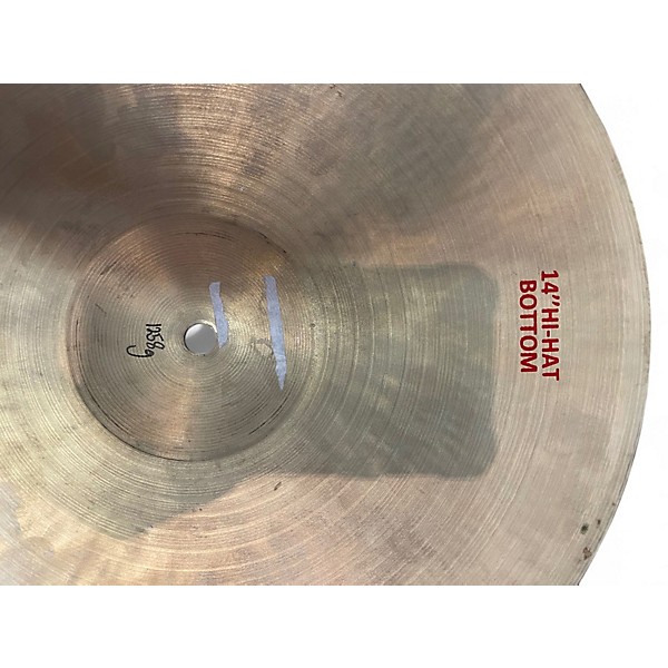 Used Pergamon 14in Desert 14" HiHat Pair Cymbal
