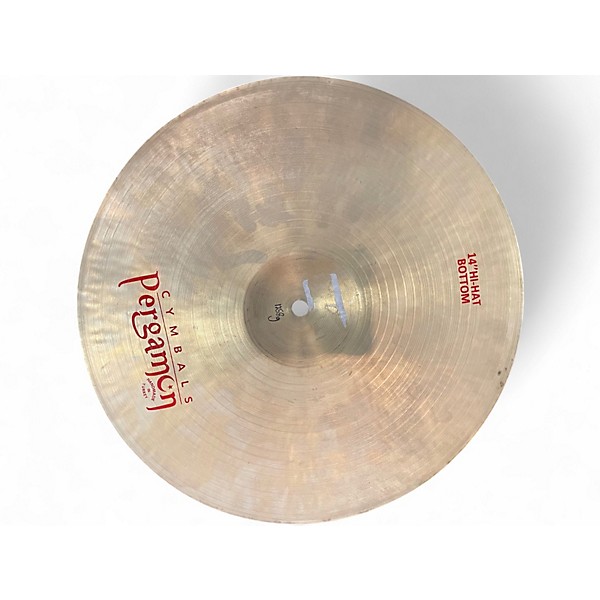 Used Pergamon 14in Desert 14" HiHat Pair Cymbal
