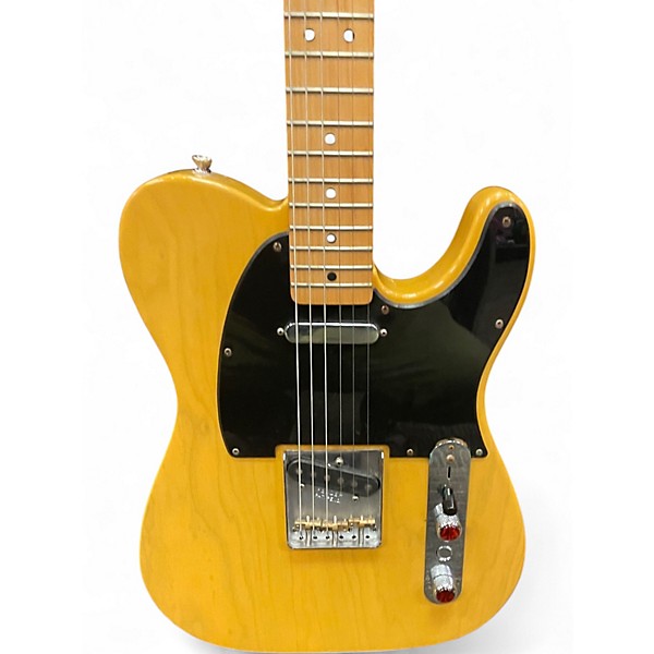 Used Fender SPECIAL EDITION DELUXE ASH TELECASTER Butterscotch Blonde Solid Body Electric Guitar
