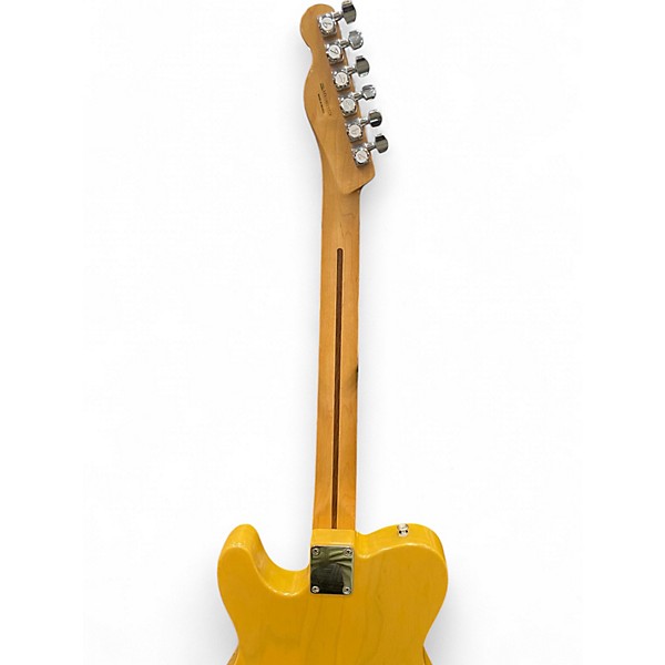 Used Fender SPECIAL EDITION DELUXE ASH TELECASTER Butterscotch Blonde Solid Body Electric Guitar