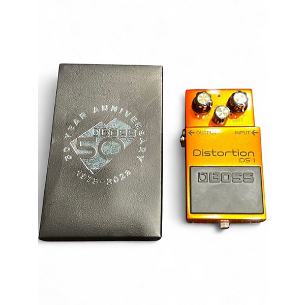 Used BOSS DS1 DISTORTION 50TH ANNIVERSARY Effect Pedal