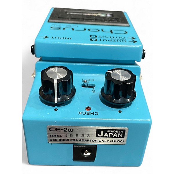 Used BOSS CE2W Waza Craft Chorus Effect Pedal