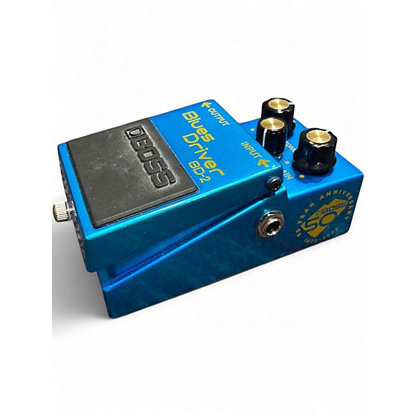 Used BOSS BD2 BLUES DRIVER 50TH Anniversary Effect Pedal