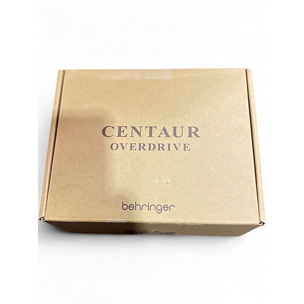 Used Behringer CENTAUR OVERDRIVE Effect Pedal