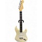 Used Fender American Standard Stratocaster Alpine White Solid Body Electric Guitar thumbnail