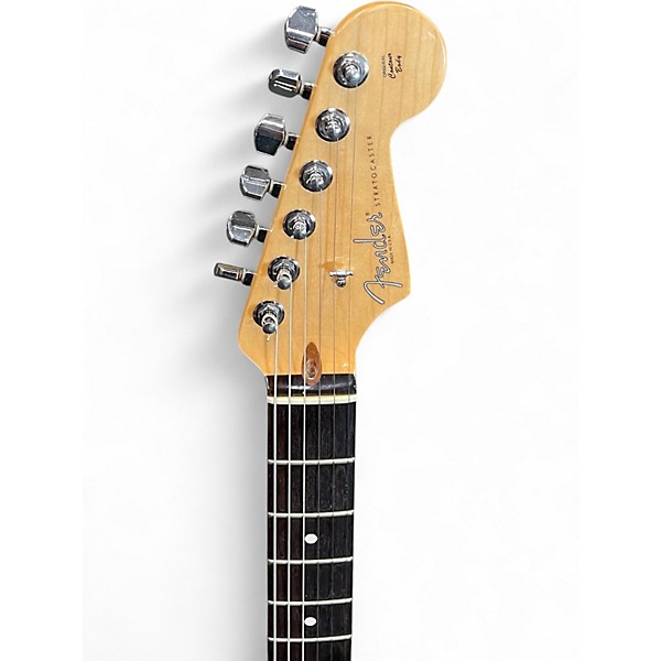Used Fender American Standard Stratocaster Alpine White Solid Body Electric Guitar