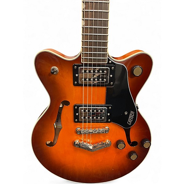 Used Gretsch Guitars G2655 Amber Hollow Body Electric Guitar