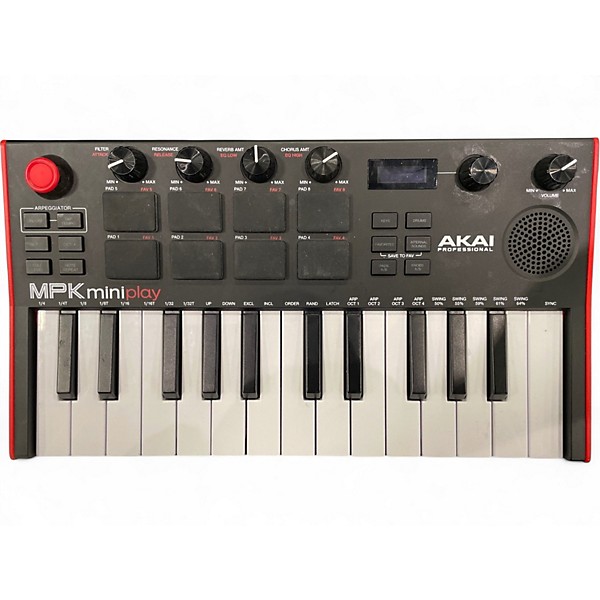 Used Akai Professional MPK MINI PLAY 25 KEY CONTROLLER MIDI Controller