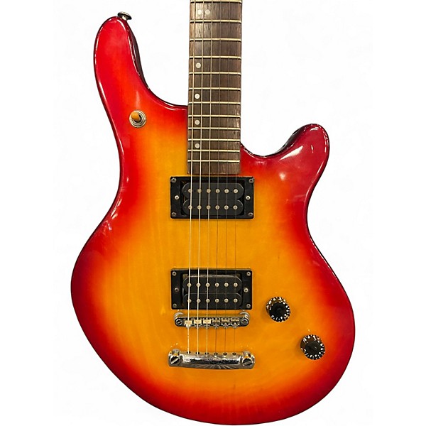 Used Washburn BT-2 Cherry Sunburst Solid Body Electric Guitar
