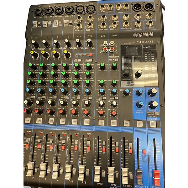 Used Yamaha MG12XU Unpowered Mixer
