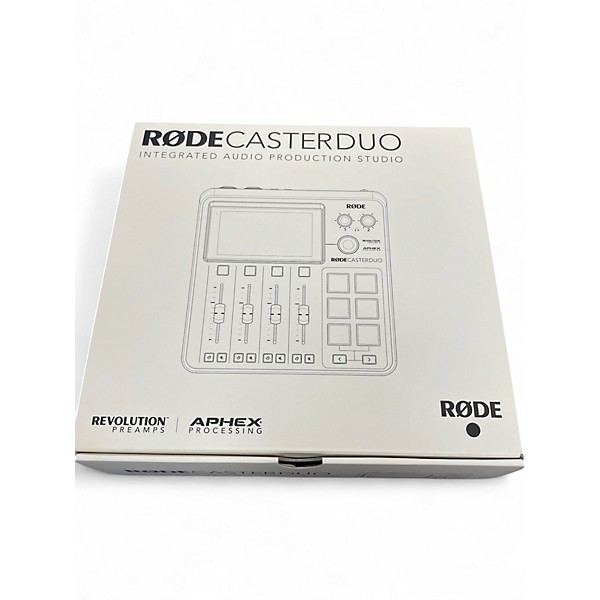 Used RODE rodecaster duo MultiTrack Recorder