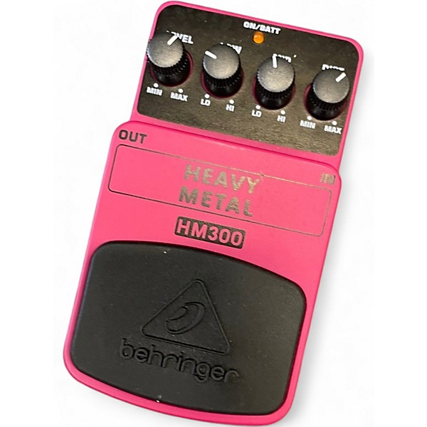 Used Behringer HM300 Heavy Metal Distortion Effect Pedal