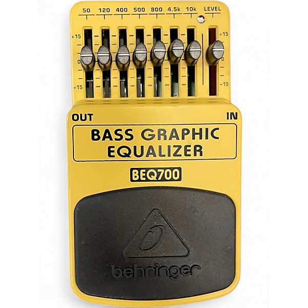 Used Behringer BEQ700 Graphic Equalizer Bass Effect Pedal