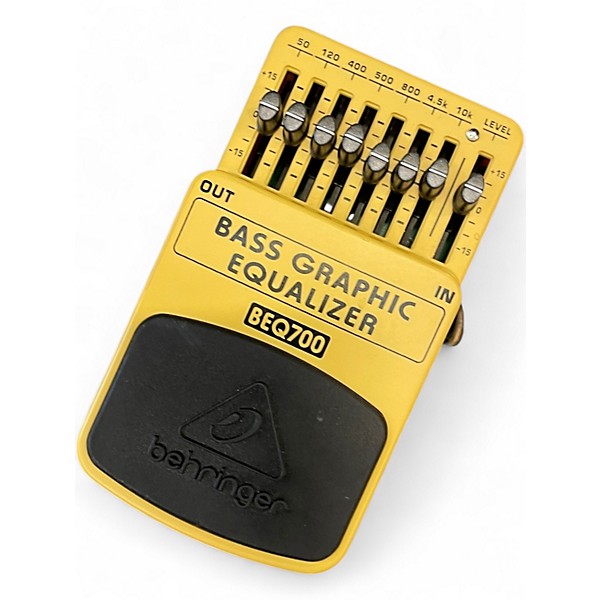 Used Behringer BEQ700 Graphic Equalizer Bass Effect Pedal