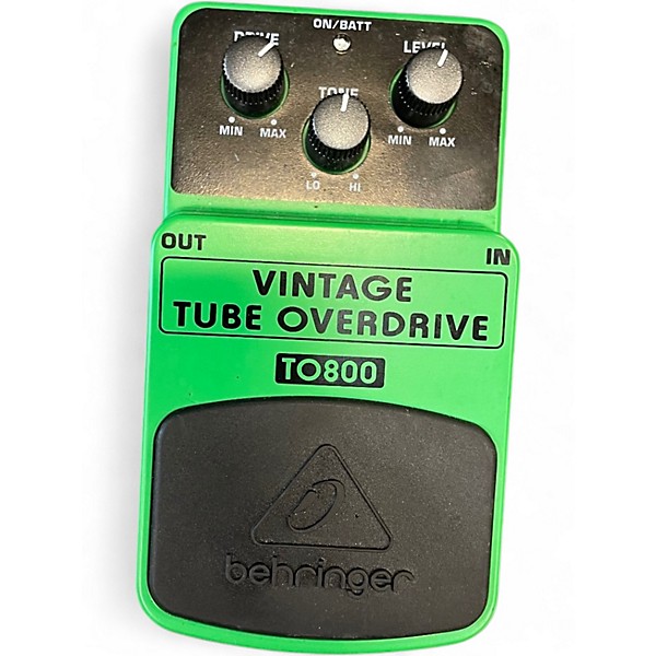 Used Behringer TO800 Vintage Tube Overdrive Effect Pedal