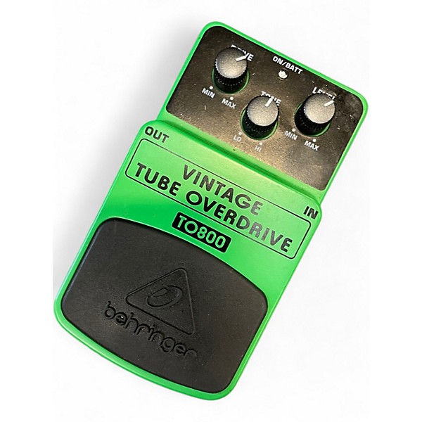 Used Behringer TO800 Vintage Tube Overdrive Effect Pedal