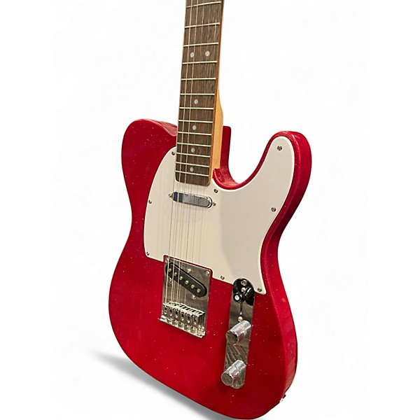 Used Squier Bullet Telecaster Red Solid Body Electric Guitar