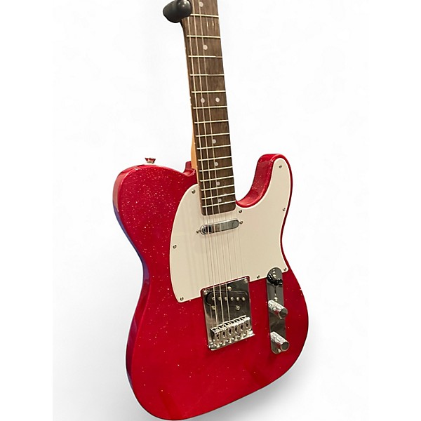 Used Squier Bullet Telecaster Red Solid Body Electric Guitar