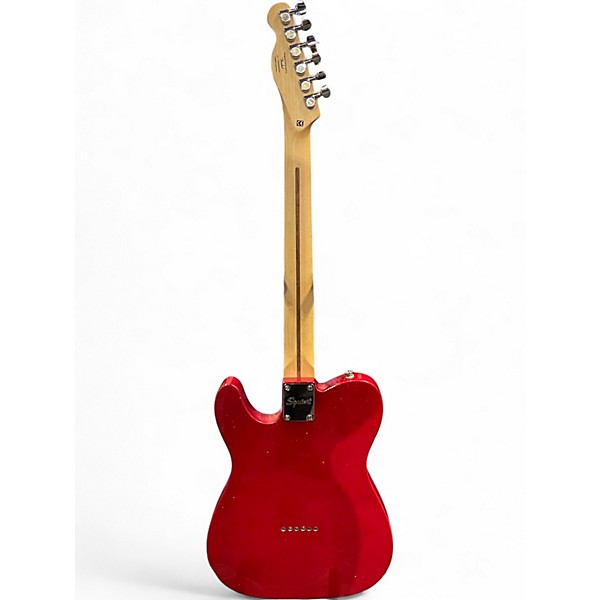 Used Squier Bullet Telecaster Red Solid Body Electric Guitar