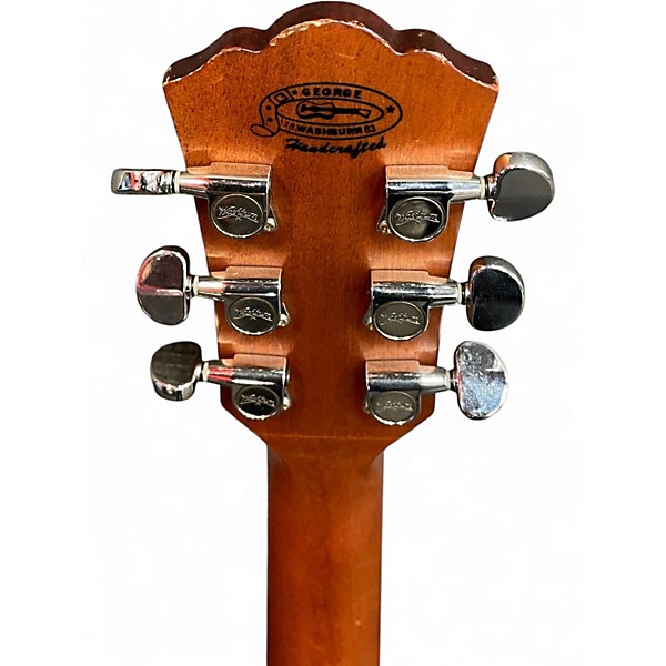 Used Washburn WD7S Natural Acoustic Guitar