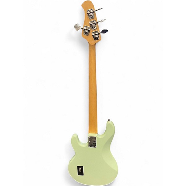 Used Sterling by Music Man S.U.B. StingRay Ray4 Mint Green Electric Bass Guitar