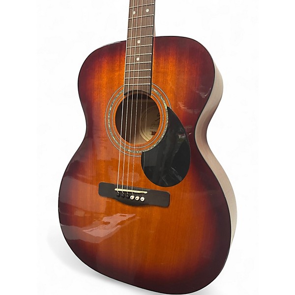 Used Greg Bennett Design by Samick OM-1/BS Brown Sunburst Acoustic Guitar