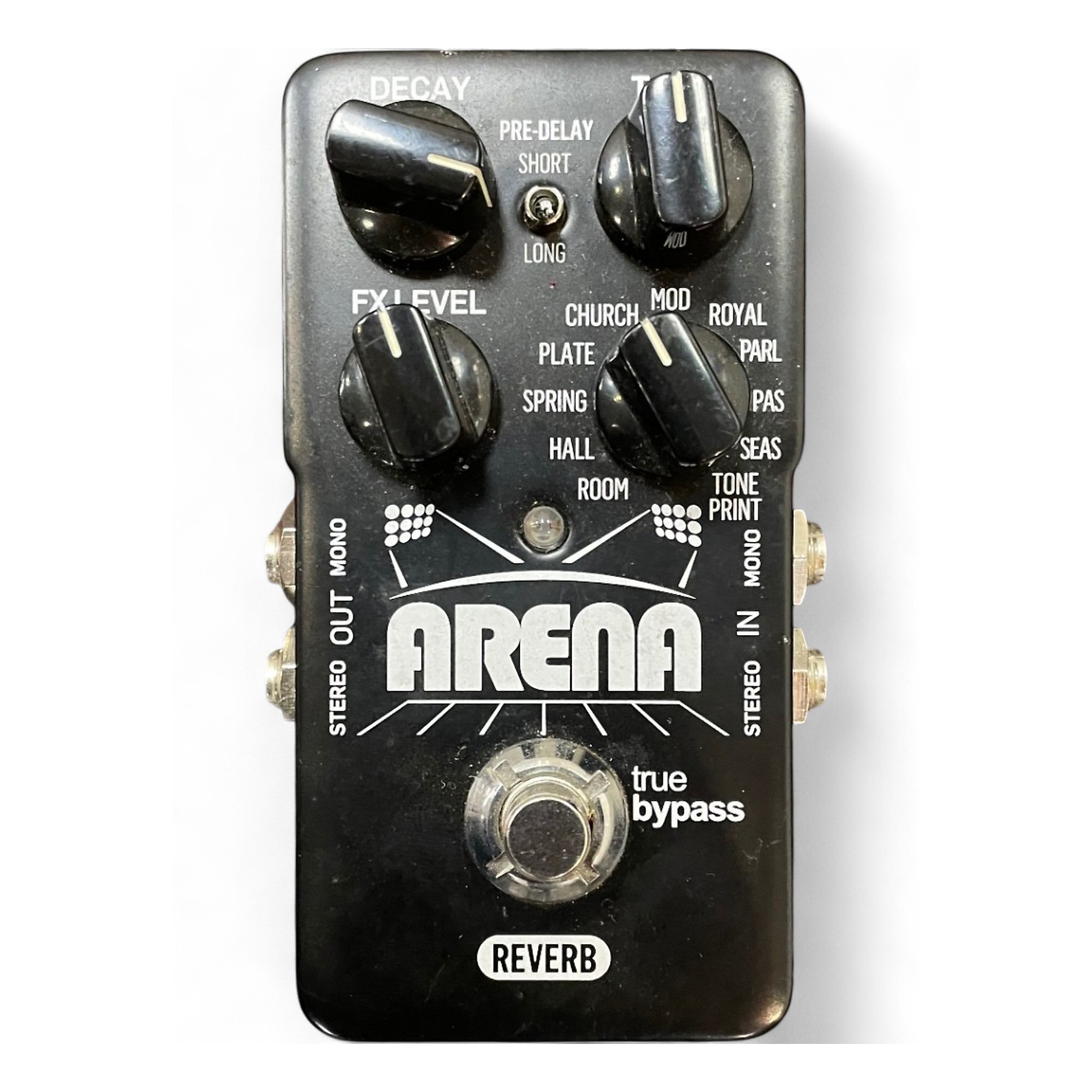 ギター TC ELECTRONIC Arena Reverb Used TC Electronic Arena Reverb Effect Pedal | Guitar Center
