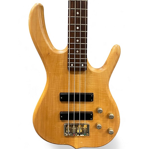Used Ksd Burner Deluxe Natural Electric Bass Guitar