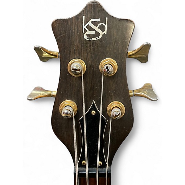 Used Ksd Burner Deluxe Natural Electric Bass Guitar