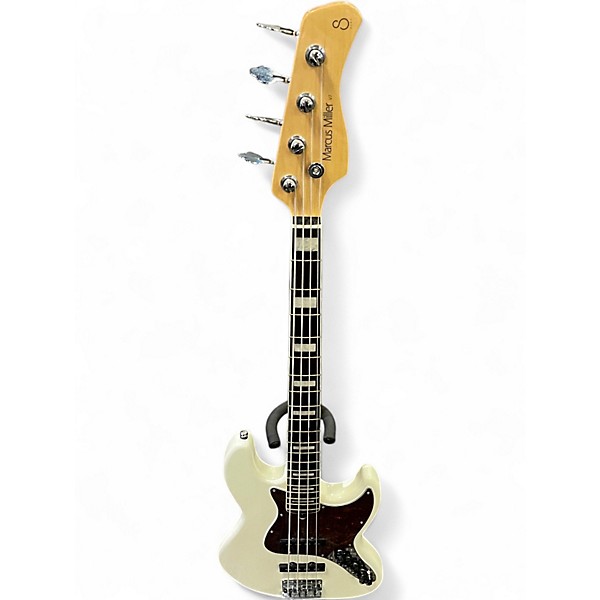 Used Sire Marcus Miller V7 Alder Olympic White Electric Bass Guitar