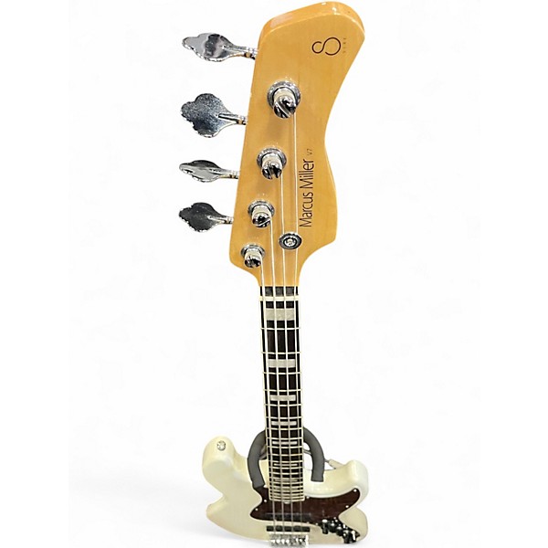 Used Sire Marcus Miller V7 Alder Olympic White Electric Bass Guitar