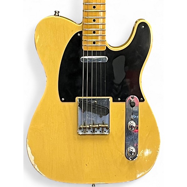 Used 2022 Fender 1952 Relic Telecaster Butterscotch Blonde Solid Body Electric Guitar
