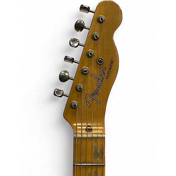 Used 2022 Fender 1952 Relic Telecaster Butterscotch Blonde Solid Body Electric Guitar