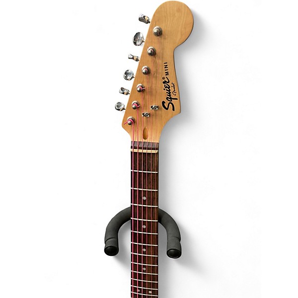 Used Squier Mini Affinity Stratocaster Shell Pink Electric Guitar
