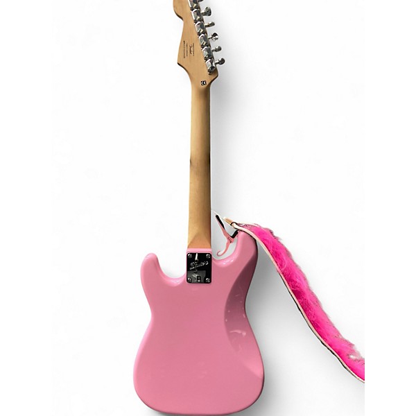 Used Squier Mini Affinity Stratocaster Shell Pink Electric Guitar