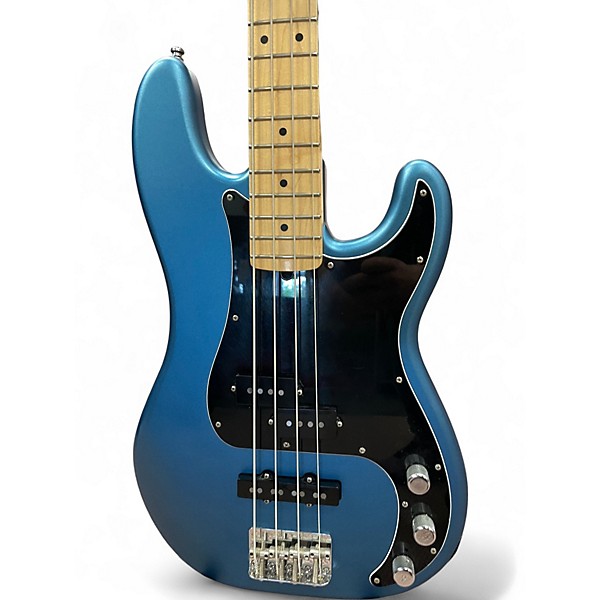 Used 2020 Fender American Performer Precision Bass Lake Placid Blue Electric Bass Guitar