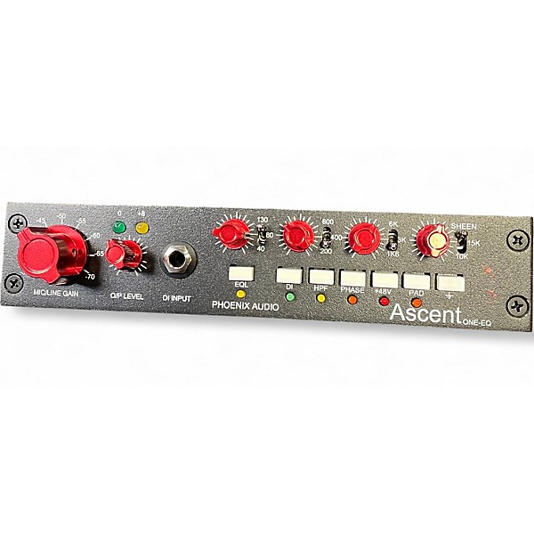 Used Phoenix Audio Accent One EQ class A Mic Preamp/DI Microphone Preamp