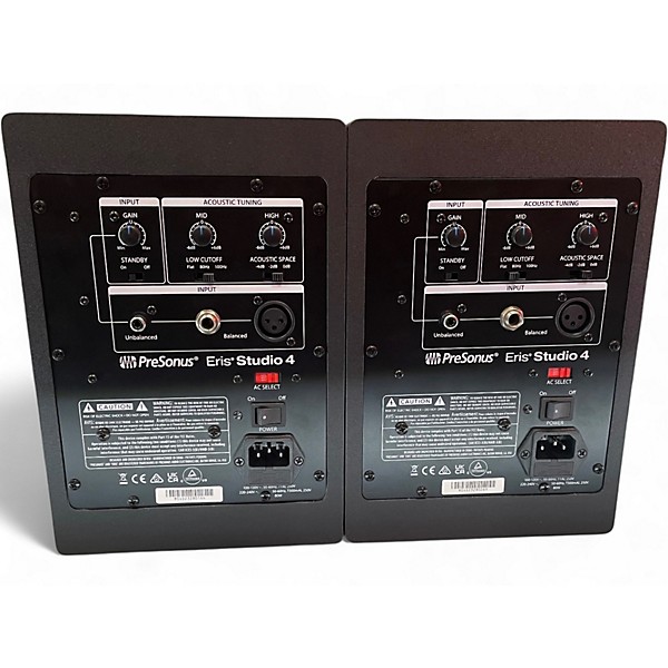 Used PreSonus Eris Studio 4 Pair Powered Monitor