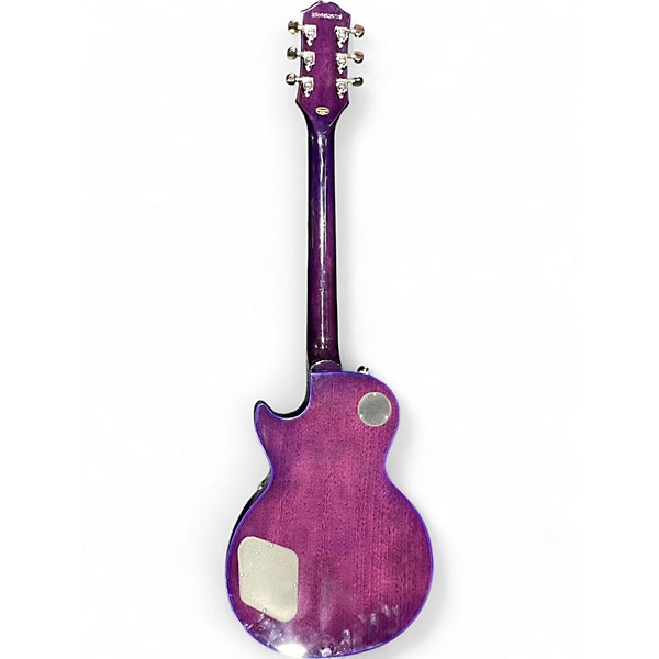 Used Epiphone LES PAUL CUSTOM WIDOW Purple Solid Body Electric Guitar
