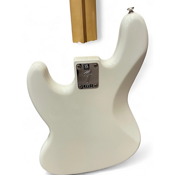 Used Fender PLAYER II JAZZ BASS White Electric Bass Guitar