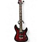 Used Schecter Guitar Research Demon 6 Black Cherry Solid Body Electric Guitar thumbnail