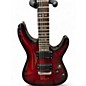 Used Schecter Guitar Research Demon 6 Black Cherry Solid Body Electric Guitar