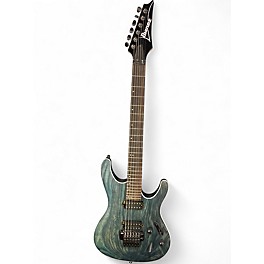 Used Ibanez S520AH Blue Solid Body Electric Guitar