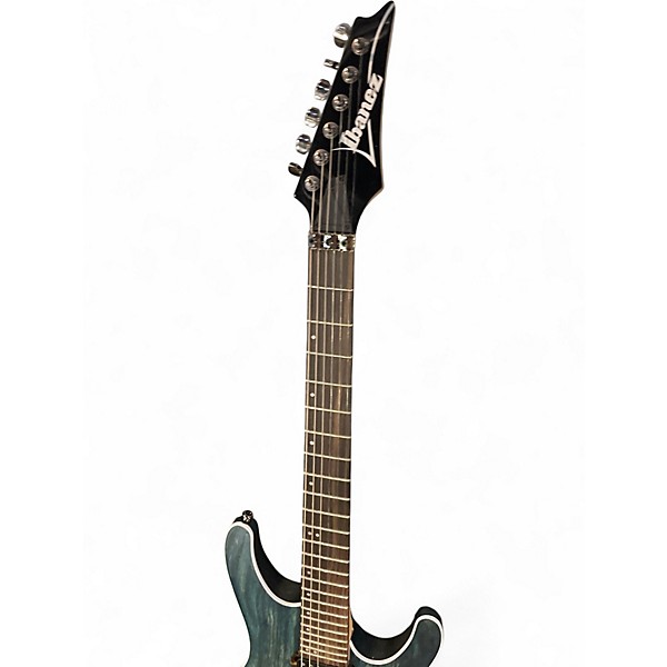Used Ibanez S520AH Blue Solid Body Electric Guitar
