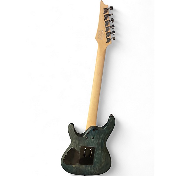 Used Ibanez S520AH Blue Solid Body Electric Guitar