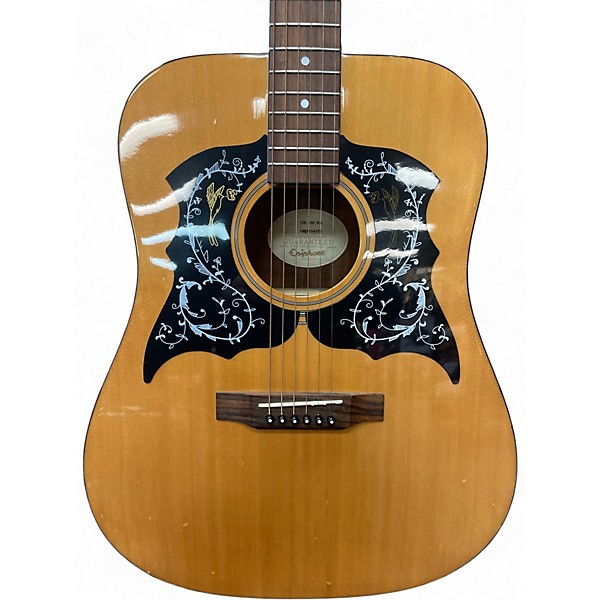 Used Epiphone DR100 Natural Acoustic Guitar