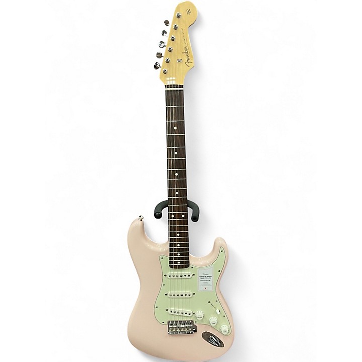 Used Fender MIJ Traditional 60s Stratocaster Shell Pink Solid Body