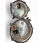Used Toca 2 Piece Chrome Over Steel Timbale Set Chrome Drum thumbnail