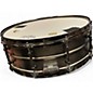 Used Thrust 14X5 Steel Snare Gunmetal Gray Drum
